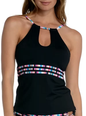 Catalina Cutout Tankini Top