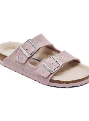 Birkenstock Arizona Rivet Wool Shearling Sandals