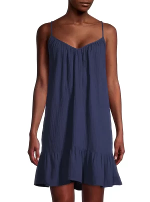 Vineyard Vines Strappy Cross-Back Coverup Dress